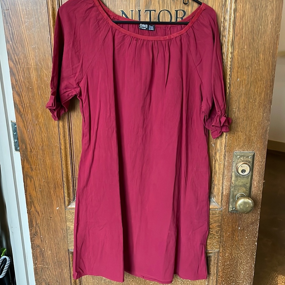 Red dress